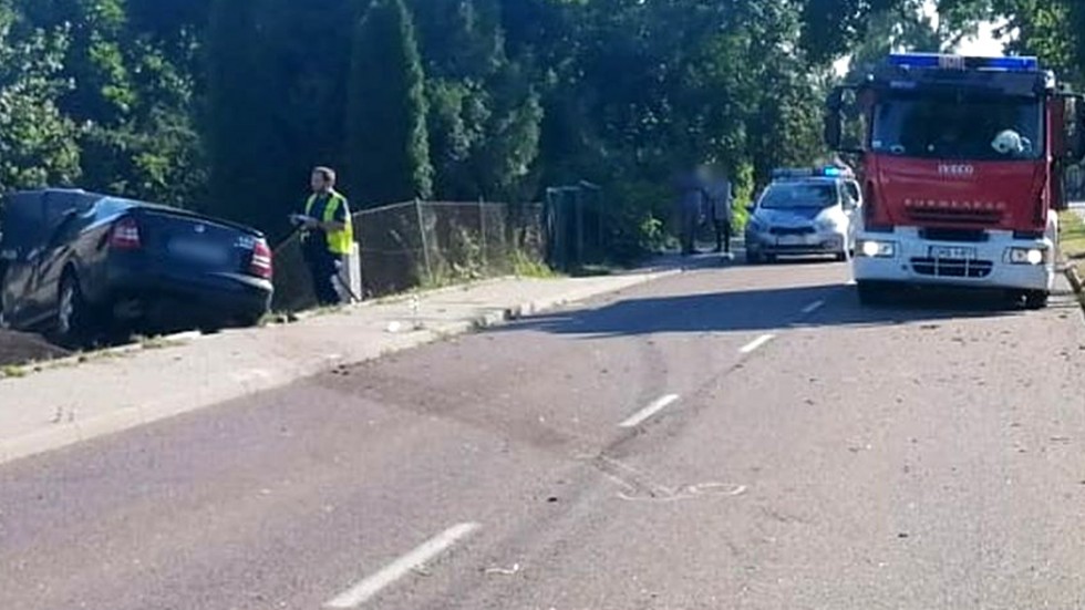 Nowy Staw. Troje dzieci w szpitalu po wypadku na ul. Gdańskiej.