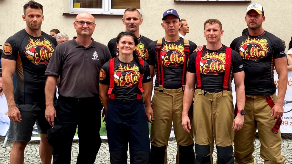 Sztum. Kolejne medale strażaków podczas Toughest Firefighter Racibórz 2022.