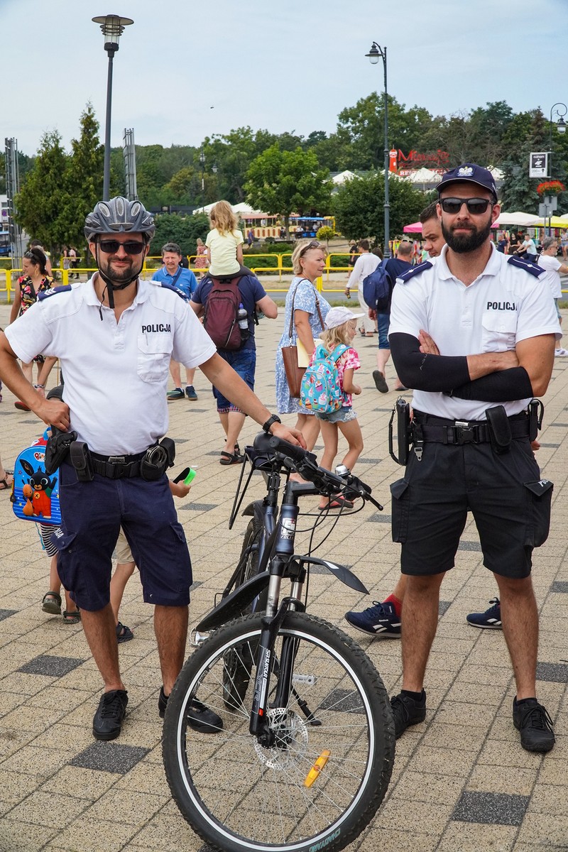 Krynica Morska. Co zrobić, by wakacje były bezpieczne? Piknik edukacyjno – profilaktyczny.