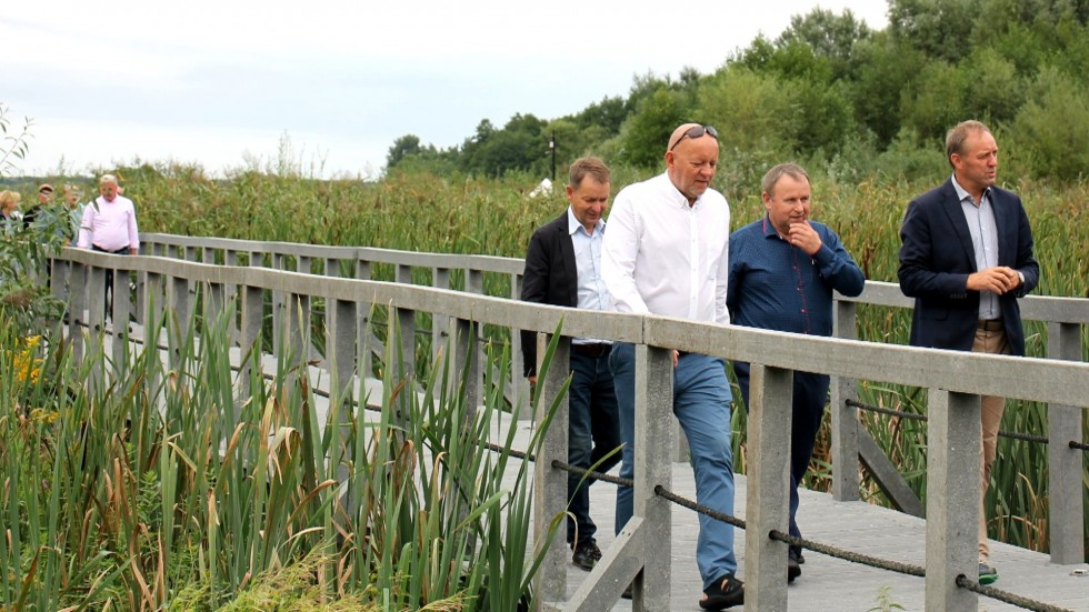 Marszałek Mieczysław Struk odznaczony Certyfikatem Honorowego Żeglarza Mariny Biała Góra.