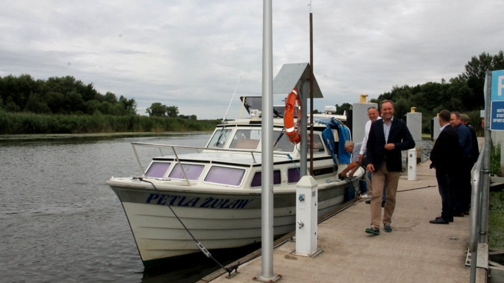 Marszałek Mieczysław Struk odznaczony Certyfikatem Honorowego Żeglarza Mariny Biała Góra.