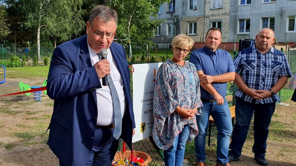 Stare Pole. Otwarcie placu zabaw przy ul. Cichej.