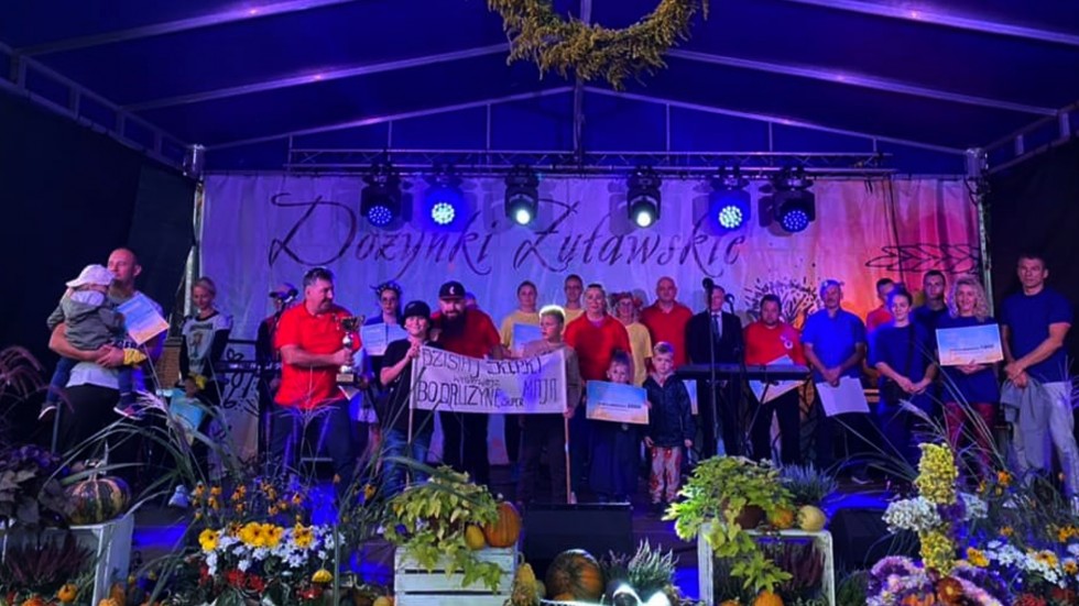 Powiat nowodworski. Dożynki Żuławskie w Jazowej.