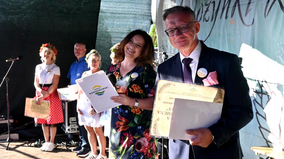 Dożynki Żuławskie – nagrodzono rolników i sołectwa.