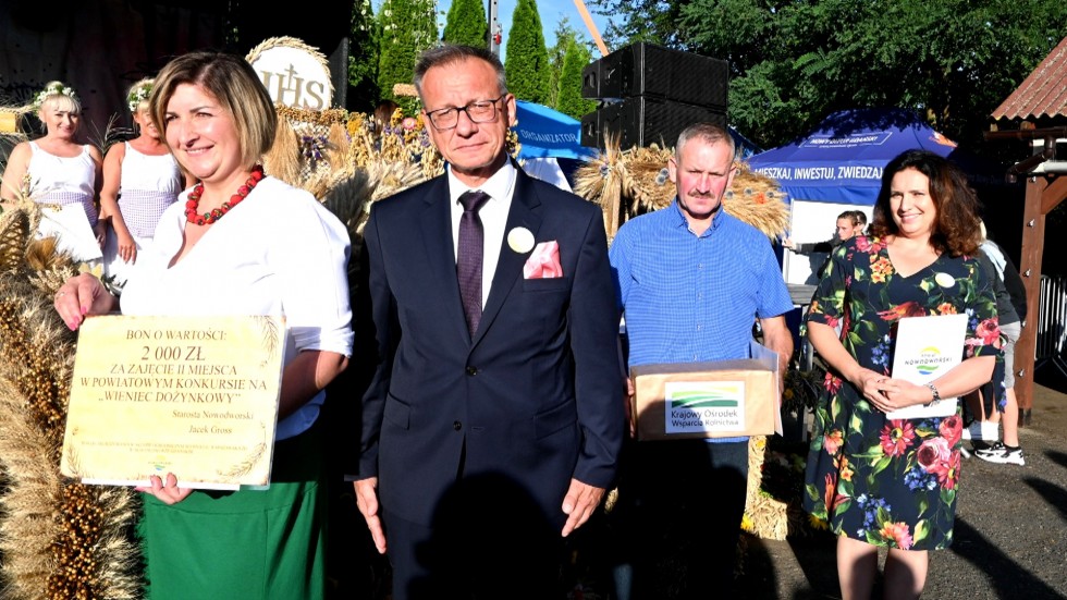 Dożynki Żuławskie – nagrodzono rolników i sołectwa.