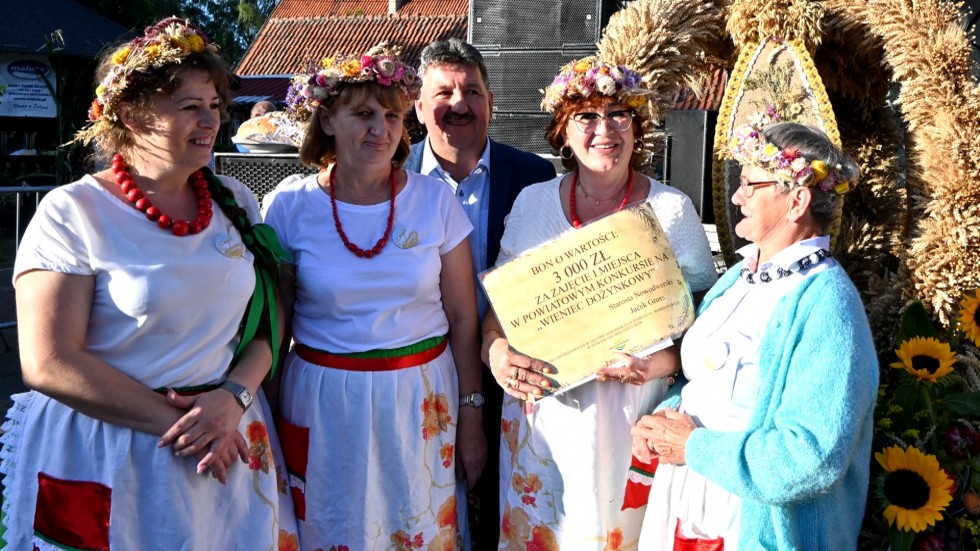 Dożynki Żuławskie – nagrodzono rolników i sołectwa.
