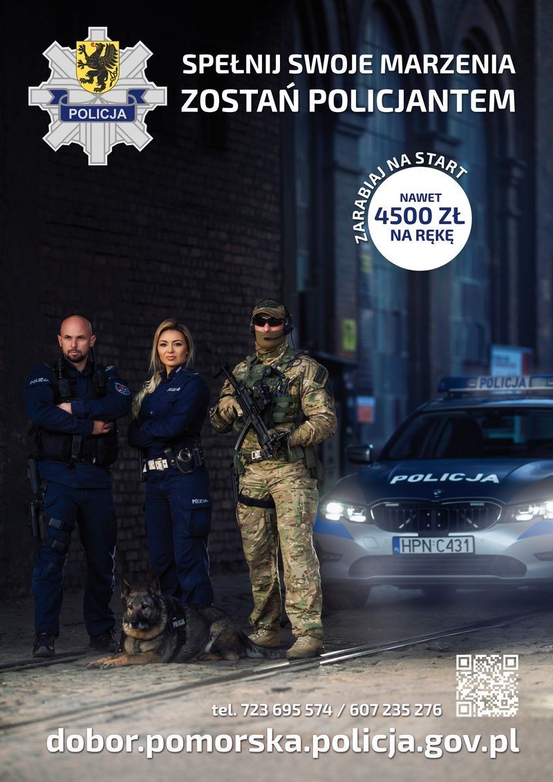 Malbork. Komenda Powiatowa Policji zaprasza na Dni Otwarte.