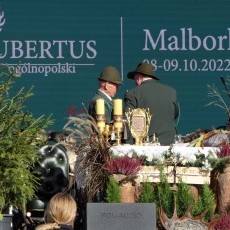 Malbork. Ogólnopolski Hubertus – święto myśliwych i leśników.