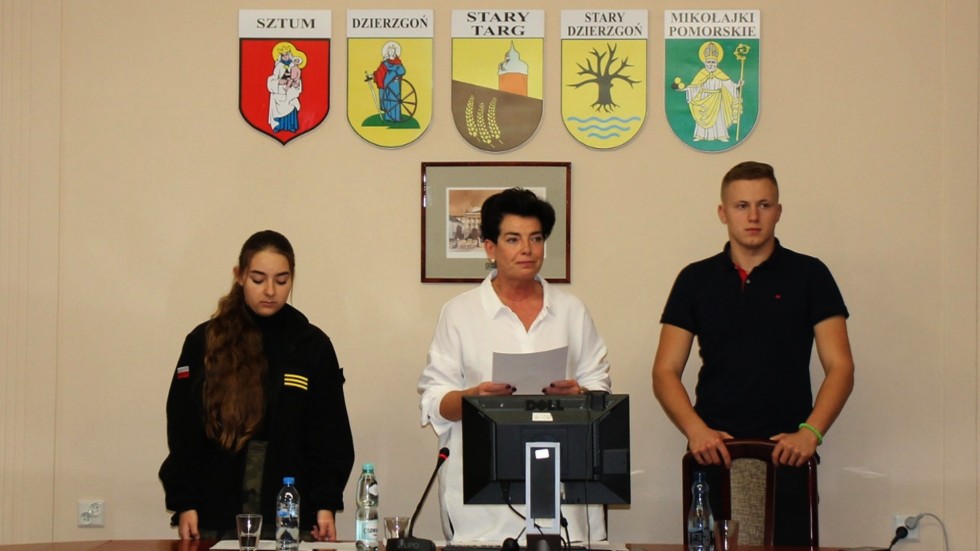 Sztum. Zmiany w Młodzieżowej Radzie Powiatu. Oskar Dominik nowym przewodniczącym.