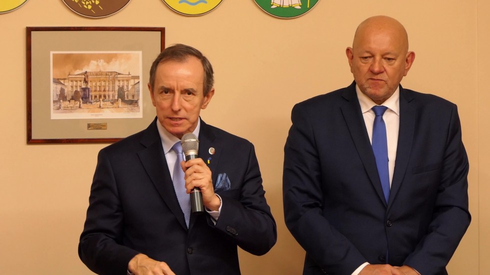 Mieszkańcy powiatu sztumskiego spotkali się z Marszałkiem Senatu RP Tomaszem Grodzkim.