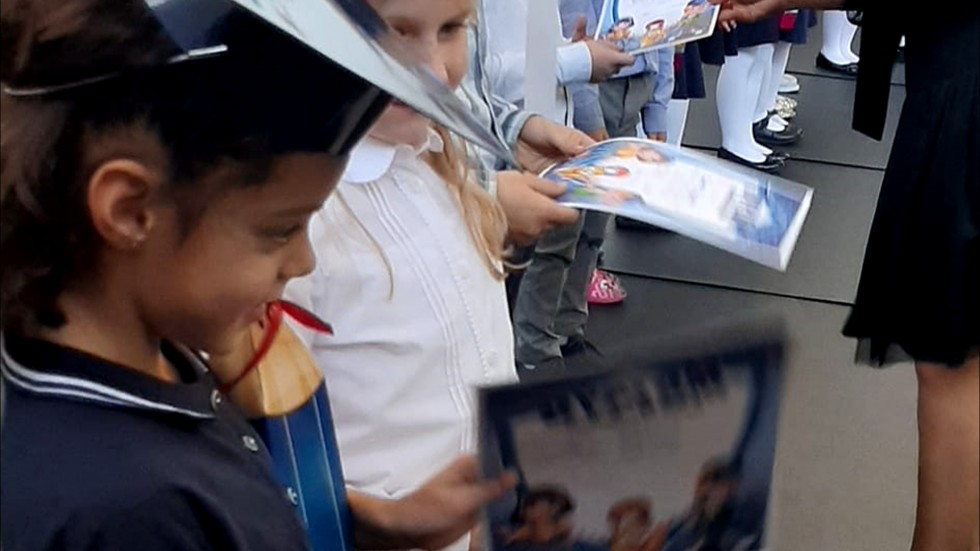 Gmina Malbork. Pasowanie pierwszoklasistów i Dzień Edukacji Narodowej.