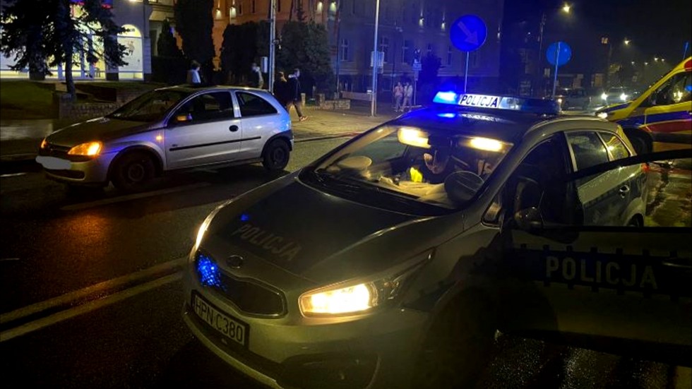 Sztum. Potrącenie na przejściu dla pieszych – mężczyzna trafił do szpitala.