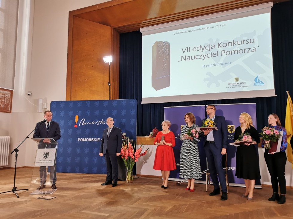 Sztutowo. Małgorzata Błaszak Nauczycielem Pomorza Roku 2022.