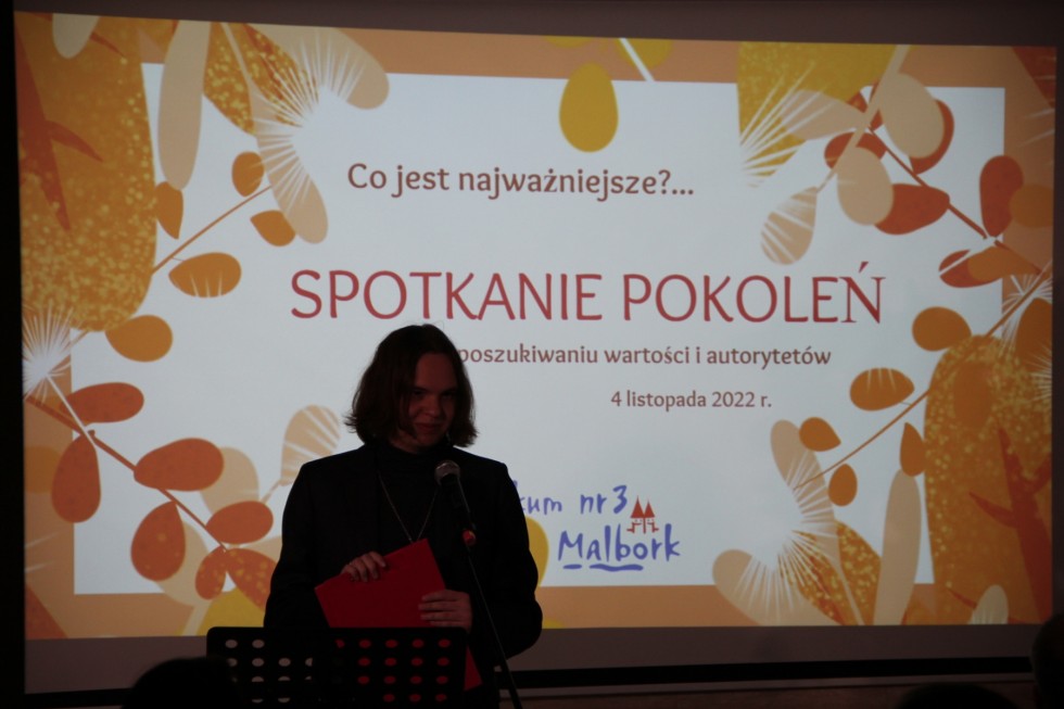 Malbork. Niezwykłe Spotkanie Pokoleń w Technikum nr 3.