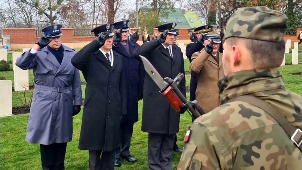 Malbork. Dzień Pamięci poległych żołnierzy Wspólnoty Brytyjskiej.