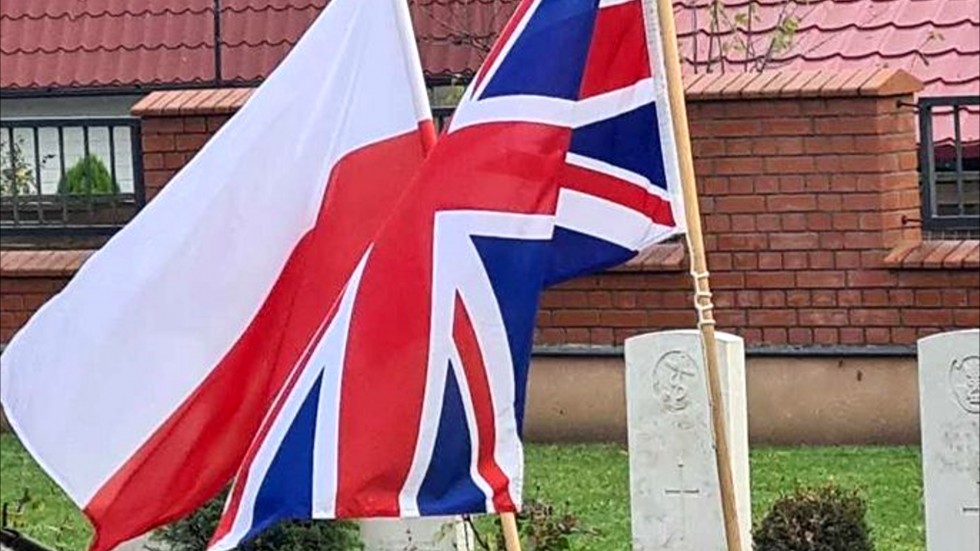 Malbork. Dzień Pamięci poległych żołnierzy Wspólnoty Brytyjskiej.