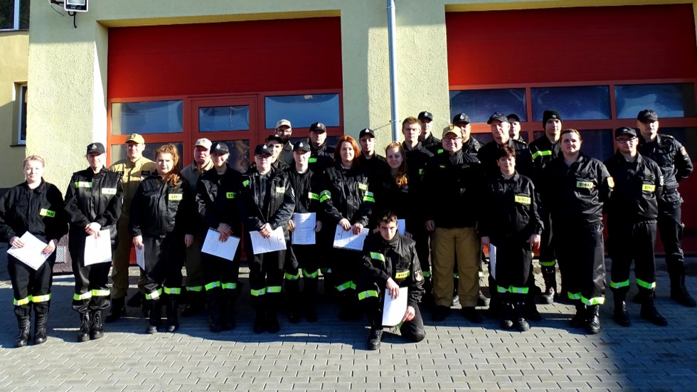 Sztum. Zakończył się kurs podstawowy dla strażaków OSP.