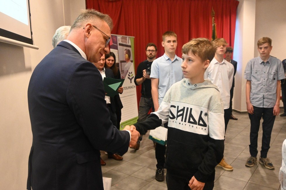 Nowy Dwór Gdański. Wręczono dyplomy czeladnicze.