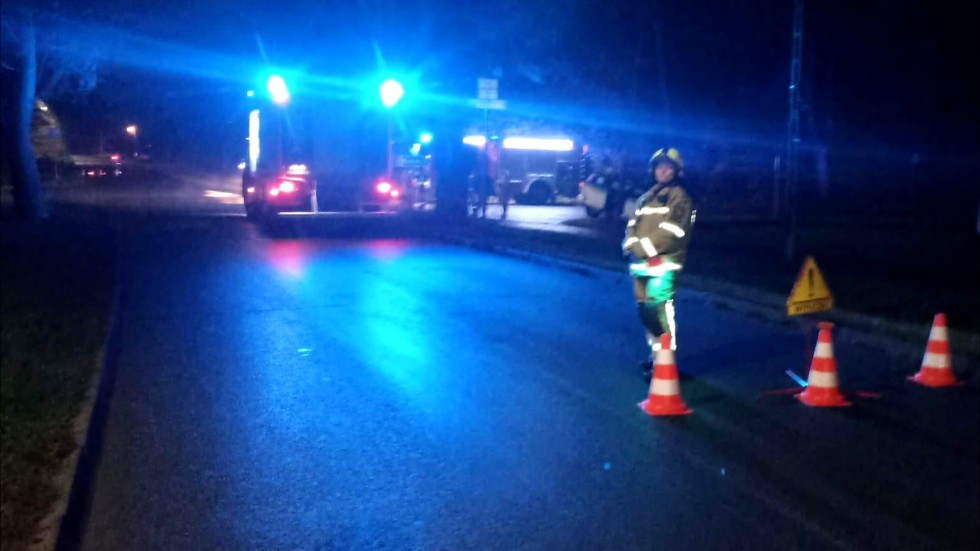 Gmina Stare Pole. Pijany kierowca spowodował kolizję i oddalił się z miejsca zdarzenia.