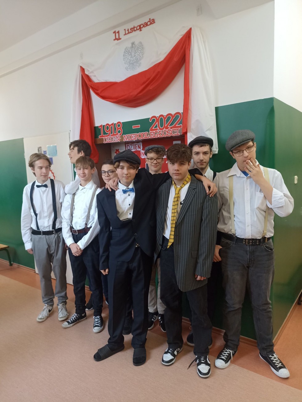 Malbork. Święto Niepodległości w II LO.