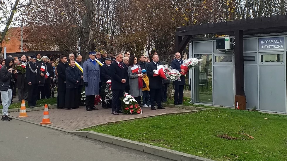Nowy Dwór Gdański. Obchody Święta Niepodległości.