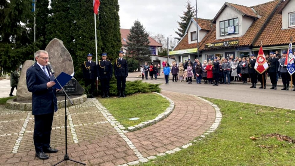 Nowy Dwór Gdański. Obchody Święta Niepodległości.