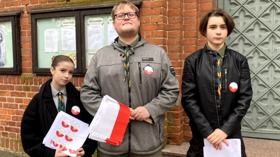 Nowy Dwór Gdański. Obchody Święta Niepodległości.