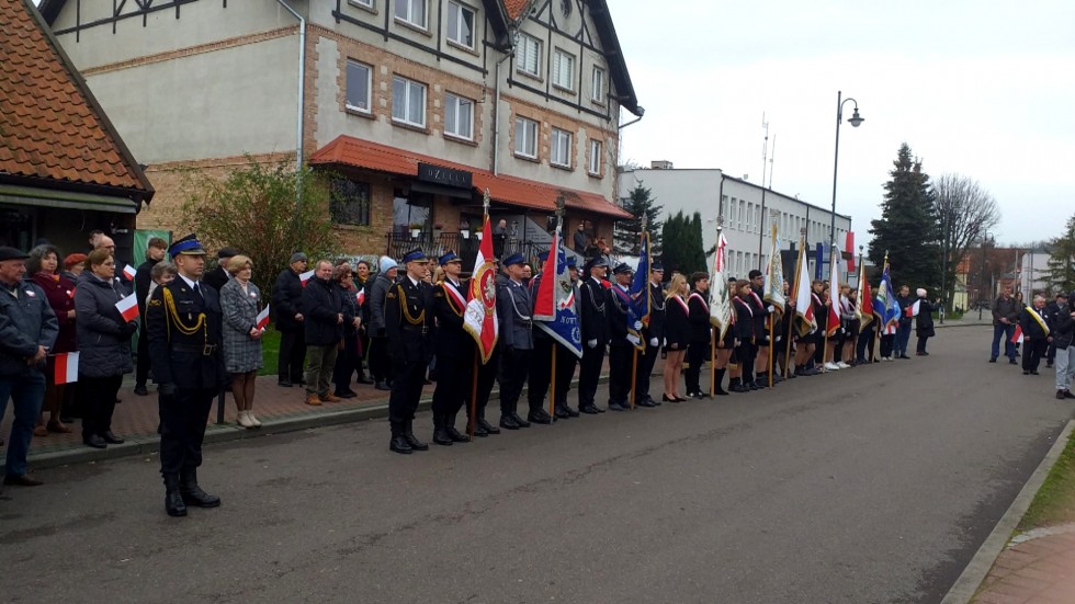 Nowy Dwór Gdański. Obchody Święta Niepodległości.