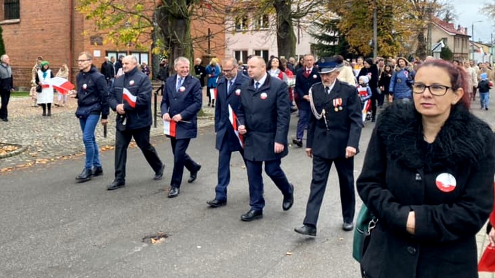 Nowy Dwór Gdański. Obchody Święta Niepodległości.