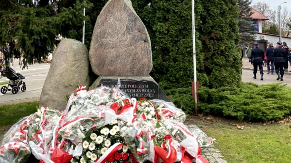 Nowy Dwór Gdański. Obchody Święta Niepodległości.