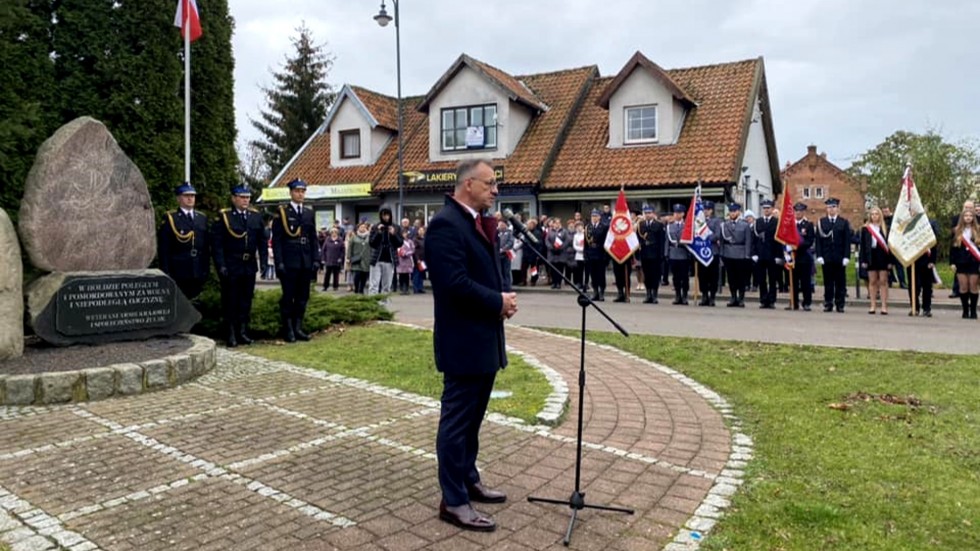 Nowy Dwór Gdański. Obchody Święta Niepodległości.