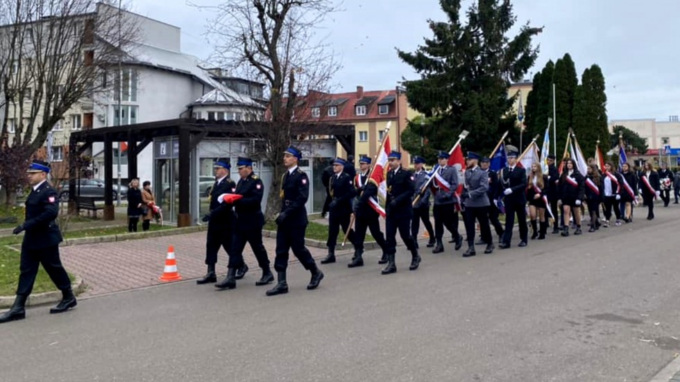 Nowy Dwór Gdański. Obchody Święta Niepodległości.