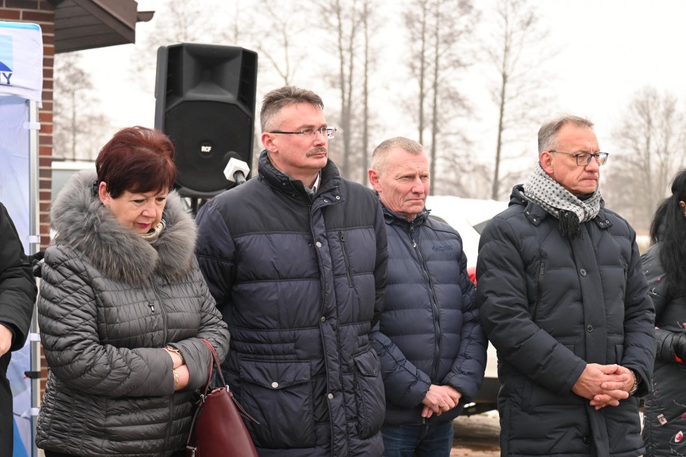 Nowy Dwór Gdański. Uroczyste otwarcie wrót przeciwsztormowych na rzece Tudze.