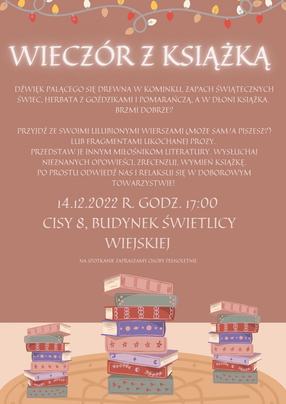 Gmina Malbork. Wieczór z książką.