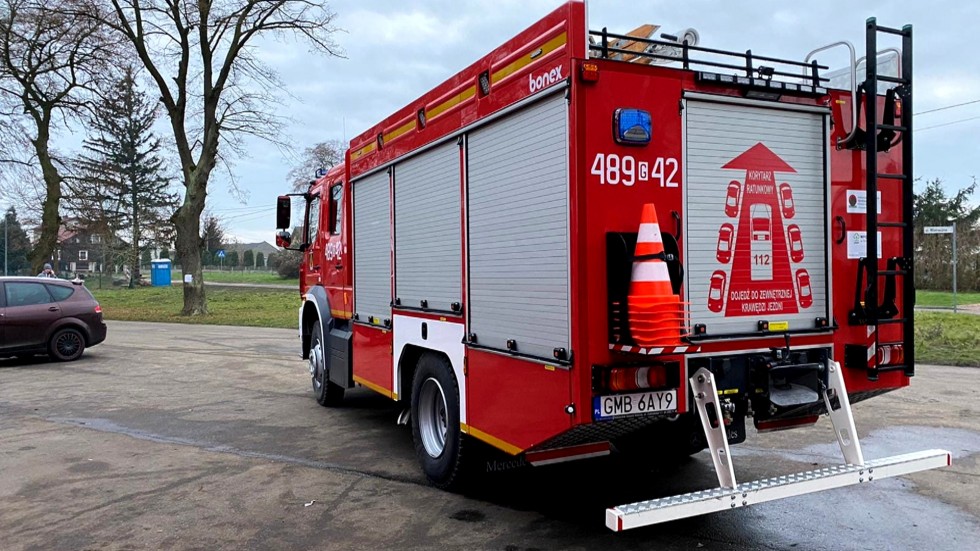 Gmina Lichnowy. Nowy wóz strażacki dla strażaków ochotników.