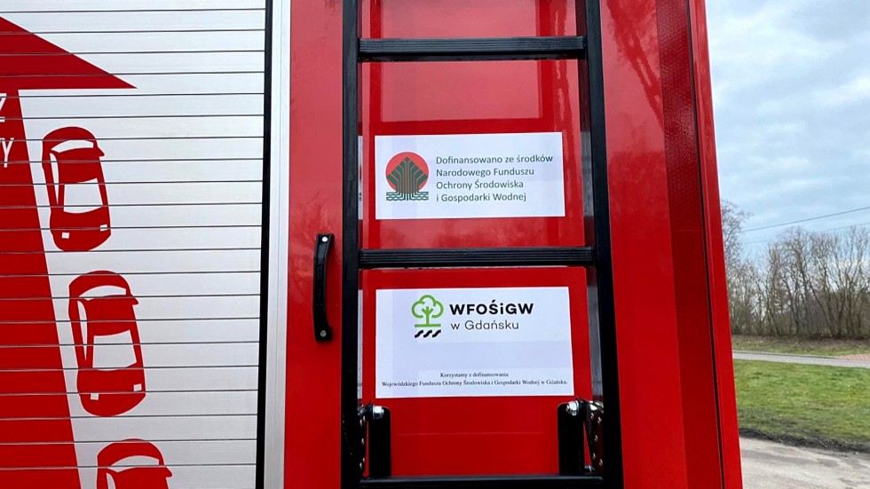 Gmina Lichnowy. Nowy wóz strażacki dla strażaków ochotników.