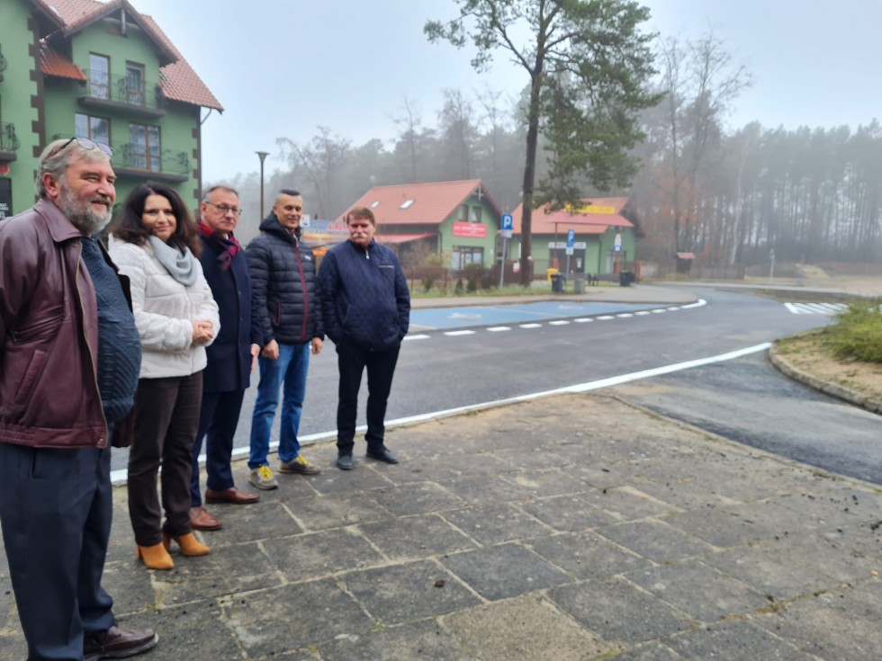 Powiat nowodworski. Kolejna droga wyremontowana.