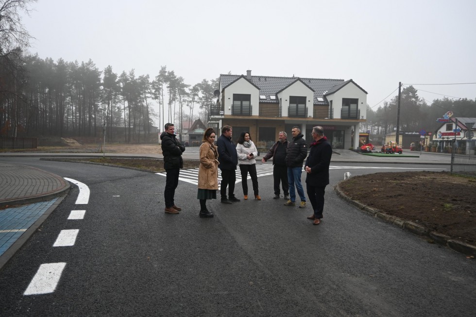 Powiat nowodworski. Kolejna droga wyremontowana.