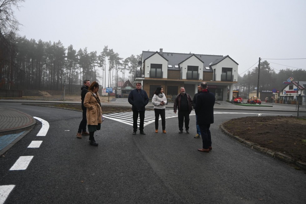 Powiat nowodworski. Kolejna droga wyremontowana.