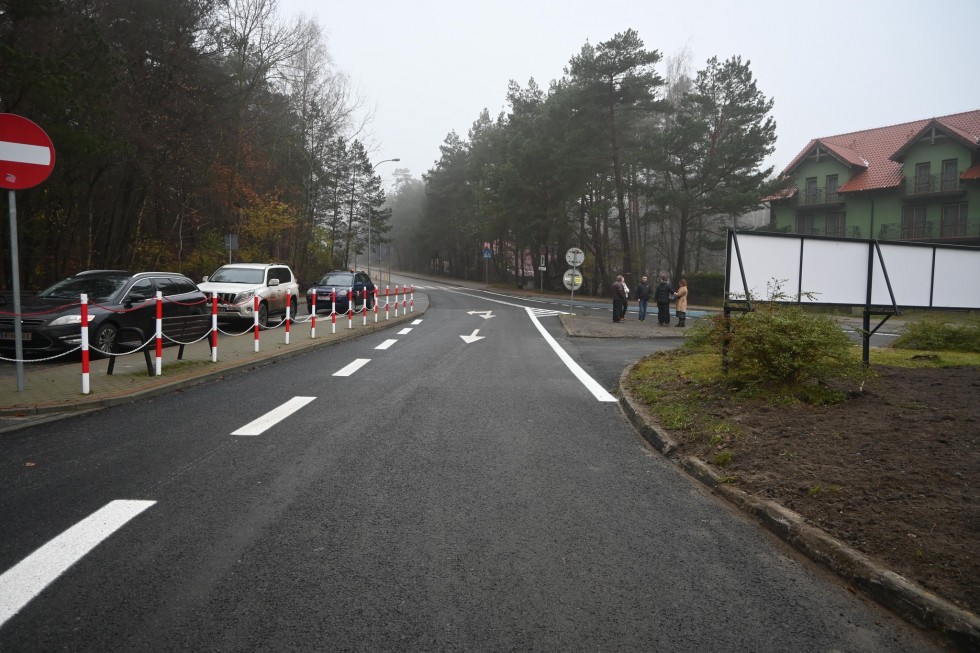 Powiat nowodworski. Kolejna droga wyremontowana.