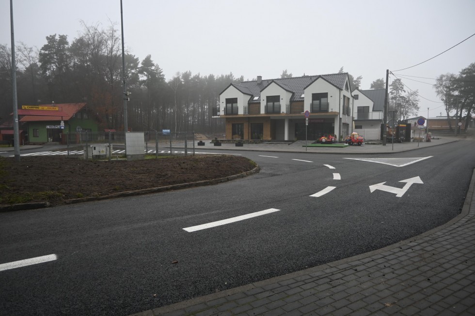 Powiat nowodworski. Kolejna droga wyremontowana.