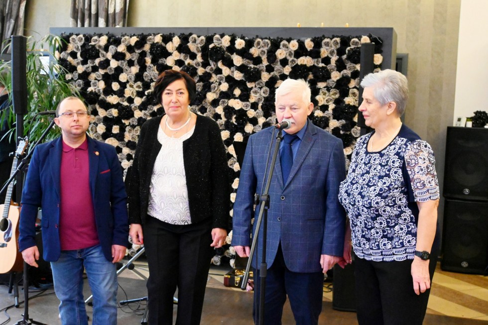 Nowy Dwór Gdański. Spotkanie opłatkowe Polskiego Związku Niewidomych.