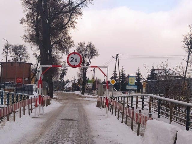 DW515. Wiadukt w Dzierzgoniu otwarty dla pojazdów o masie do 2,5 t.