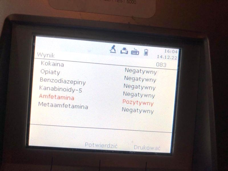 Malbork. Prowadził auto pod wpływem amfetaminy.