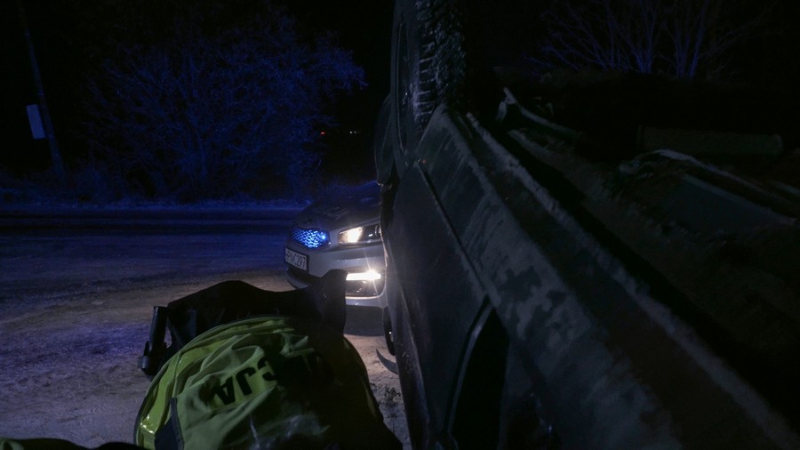 Nowy Dwór Gdański. Bezpieczne i radosne święta – kilka rad od policjantów. Wideo