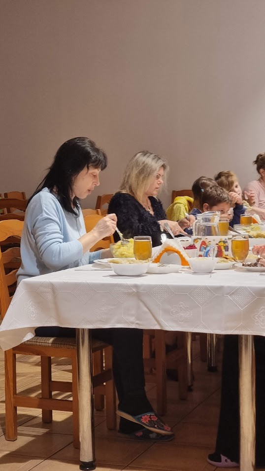 Malbork. Wigilia uchodźców z Ukrainy.