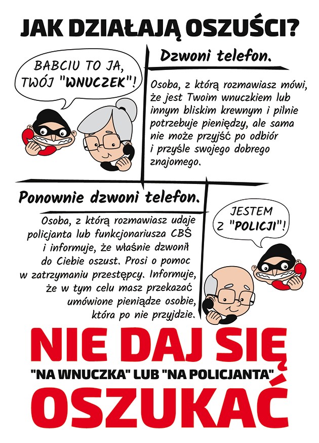 Malbork. Dali się oszukać fałszywym policjantom i prokuratorowi – stracili oszczędności.
