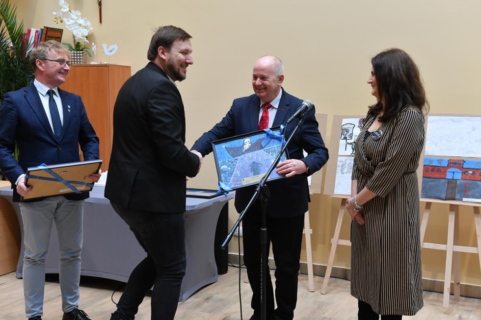 Gmina Cedry Wielkie. Rocznica obchodów Marszu Śmierci więźniów KL Stutthof.