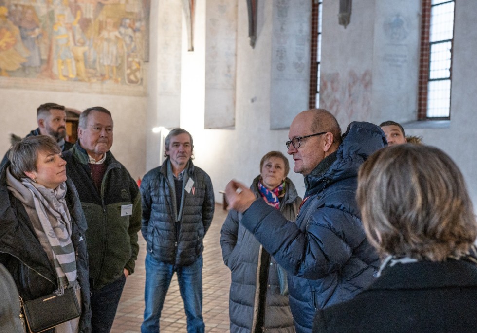 Malbork. Posiedzenie Zarządu Stowarzyszenia Zamków i Muzeów Nadbałtyckich.