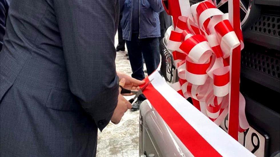 Gmina Lichnowy. Do strażaków – ochotników trafił nowy samochód.